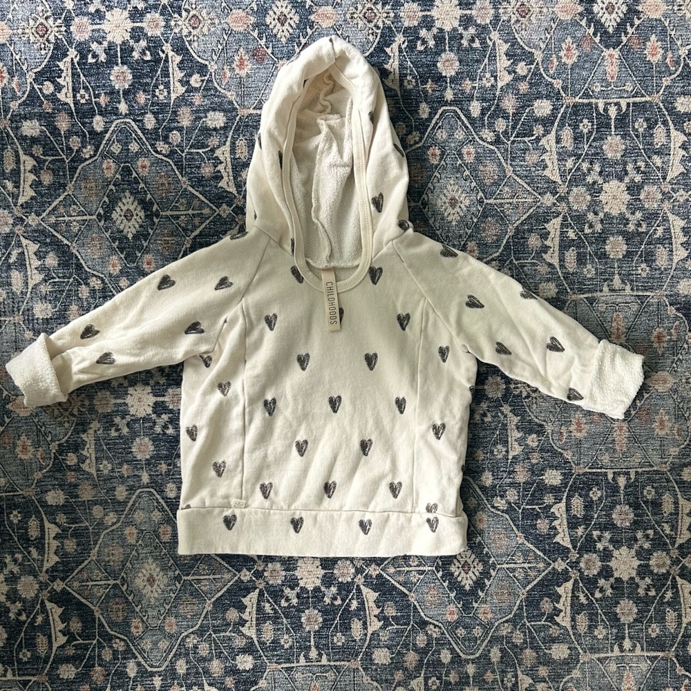 Childhoods Clothing Heart Hoodie